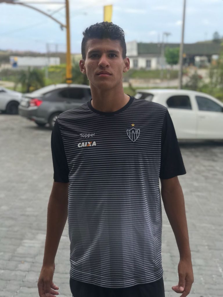 Talento e determinação: conheça Marcos Germano, o jovem de Igarapé que é promessa do Atlético
