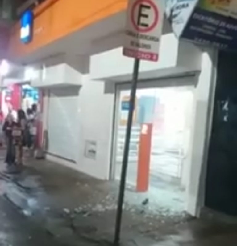 Nada foi levado do banco e ninguém ficou ferido