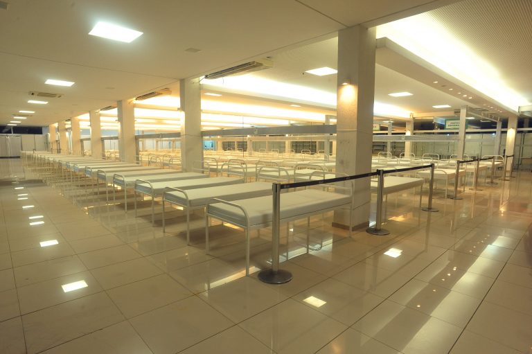 Com 200 leitos, Hospital de Campanha de Betim está pronto para receber pacientes
