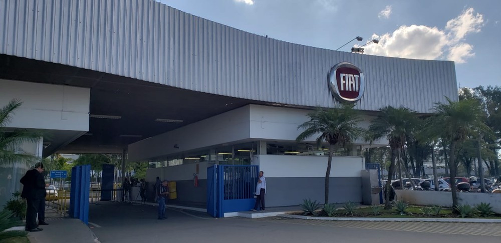 Fábrica da Fiat em Betim (MG), em imagem de arquivo — Foto: Patrícia Fíuza