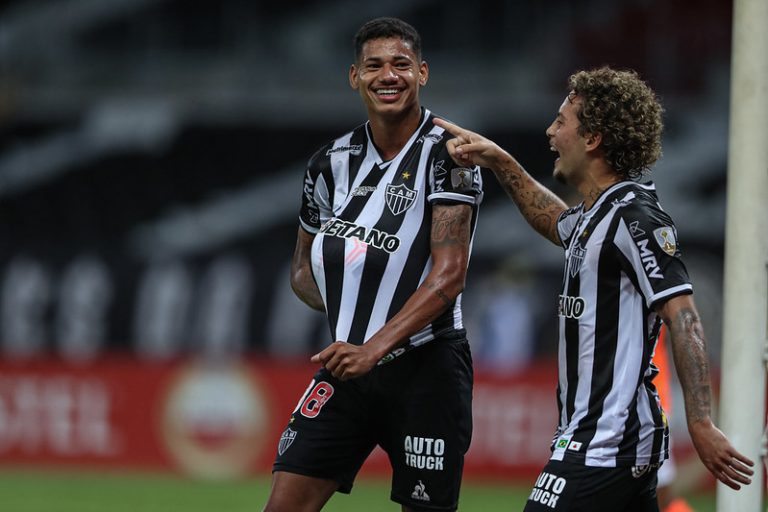 Galo obtém vantagem no mata-mata após golear La Guaira por 4 a 0. Foto: CAM