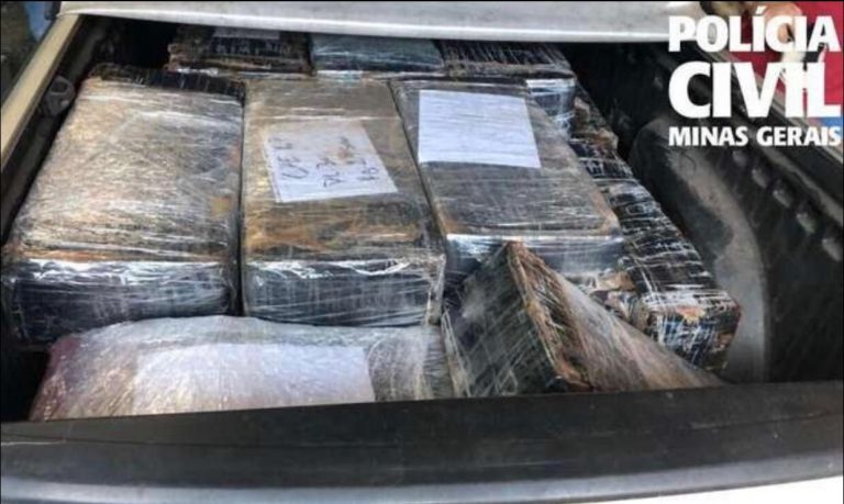 Polícia Civil apreende uma tonelada de maconha em empresa de alimentos de Betim