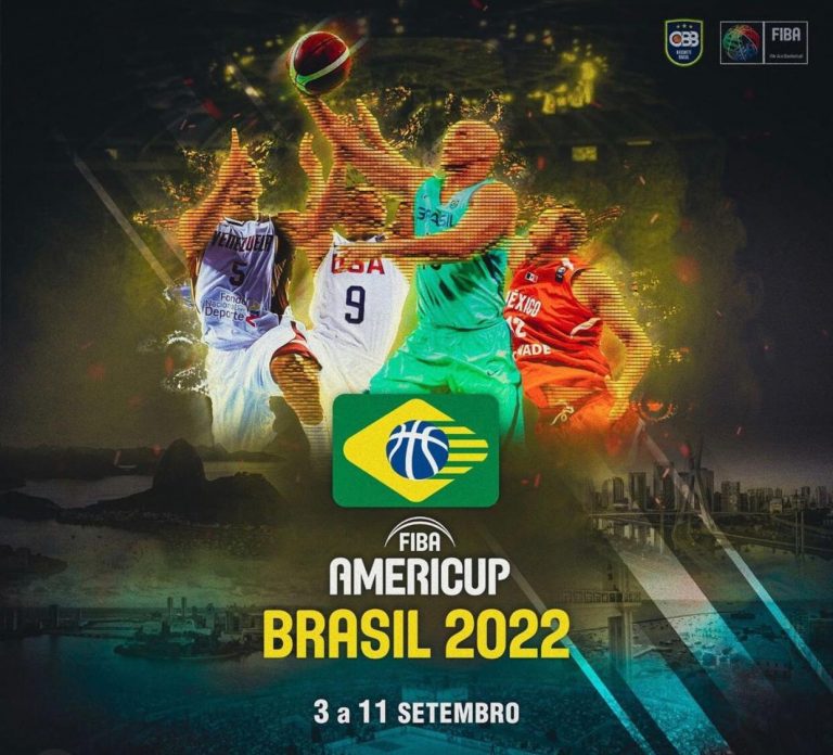 Brasil sediará Copa América de Basquete masculino de 2022