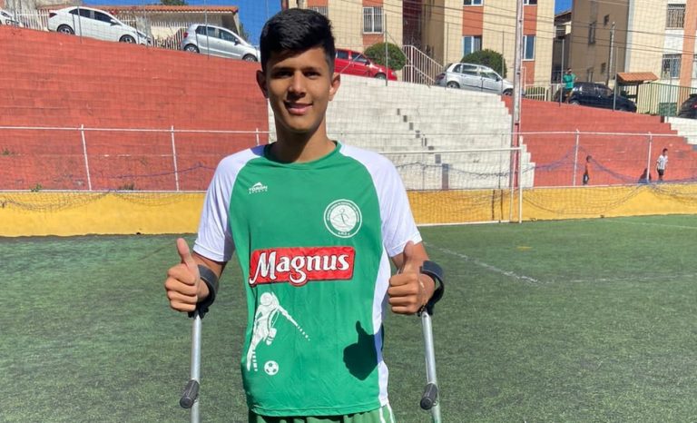 Gabriel foi chamado para representar o Brasil. Foto: arquivo pessoal