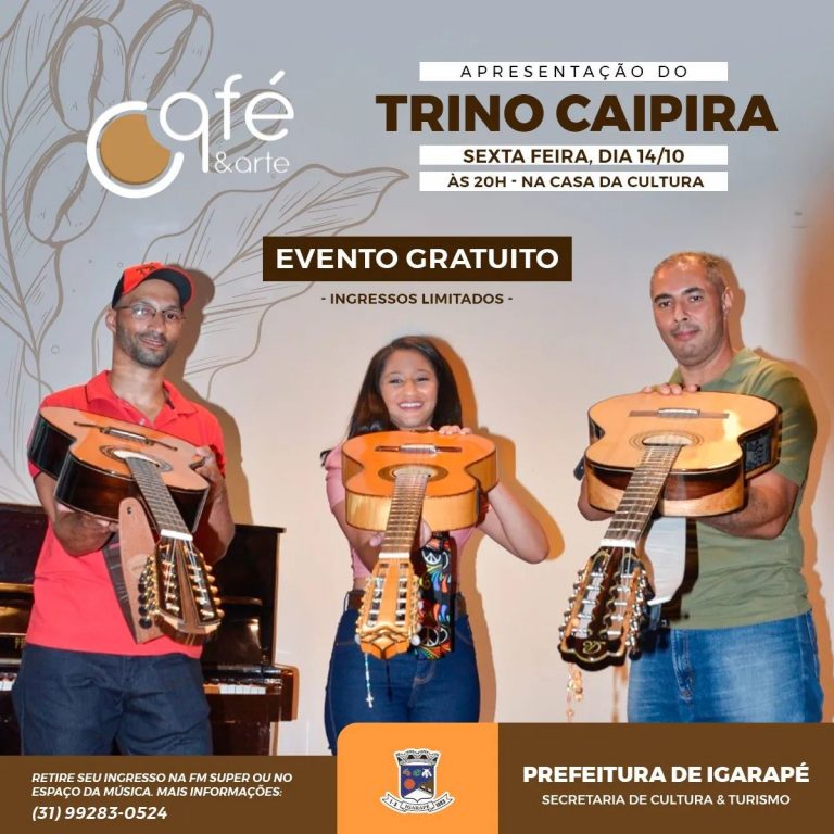 Casa da Cultura de Igarapé recebe Moda de Viola nesta sexta