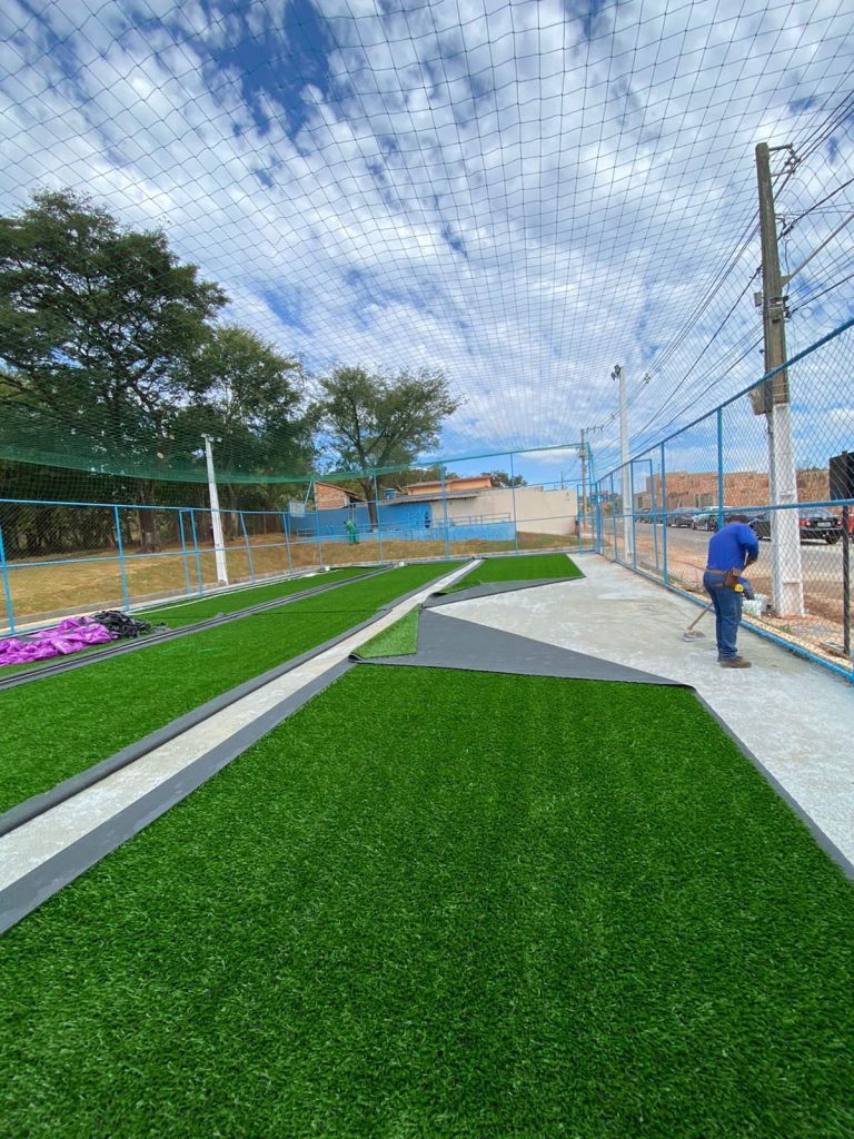 Prefeitura de São Joaquim de Bicas irá inaugurar a primeira Quadra Sintética hoje,26/05