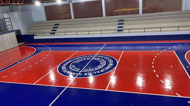 Acontece hoje,05/06 a Reinauguração do Poliesportivo de Igarapé