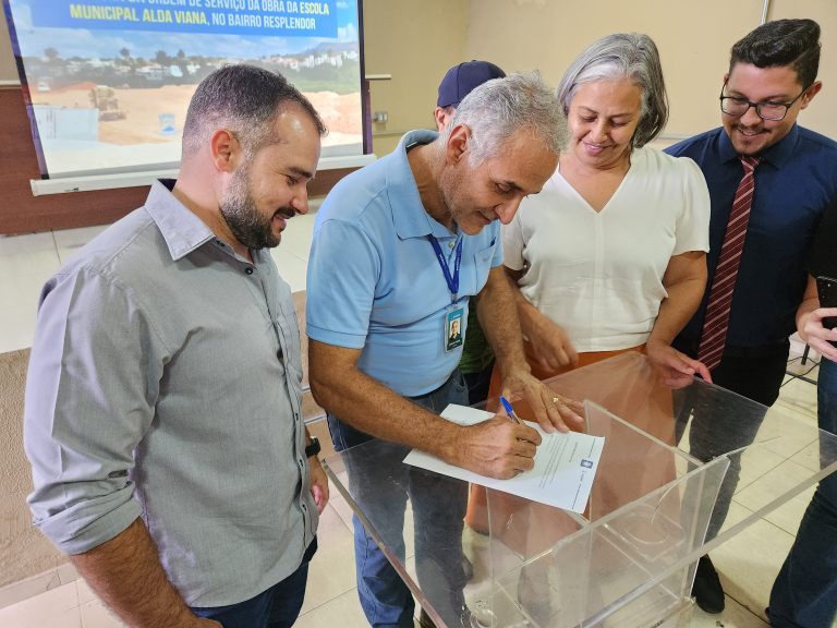 Igarapé oficializa construção da primeira escola municipal de tempo integral na cidade