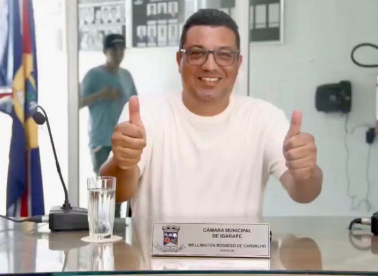 Igarapé: vereador Wellington da Dengue se manifesta sobre cassação