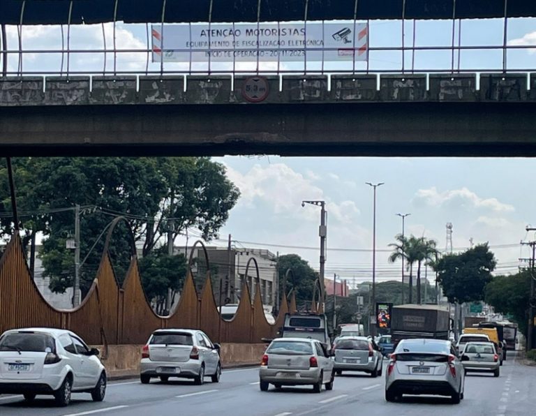 Contagem: radares da Av. Cardeal Eugênio Pacelli começam a funcionar nesta segunda (20)