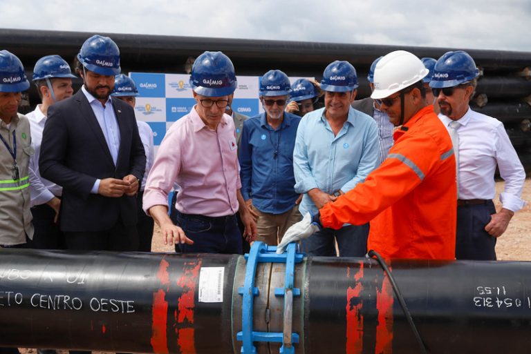 Governo de Minas e Gasmig dão início às obras do Gasoduto; Betim e Igarapé entre as cidades contempladas