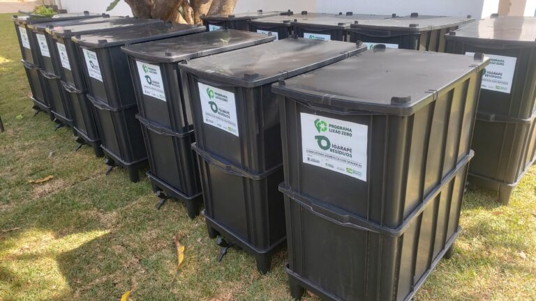 Projeto Recicla+ Igarapé incentiva compostagem doméstica com entrega de kits gratuitos
