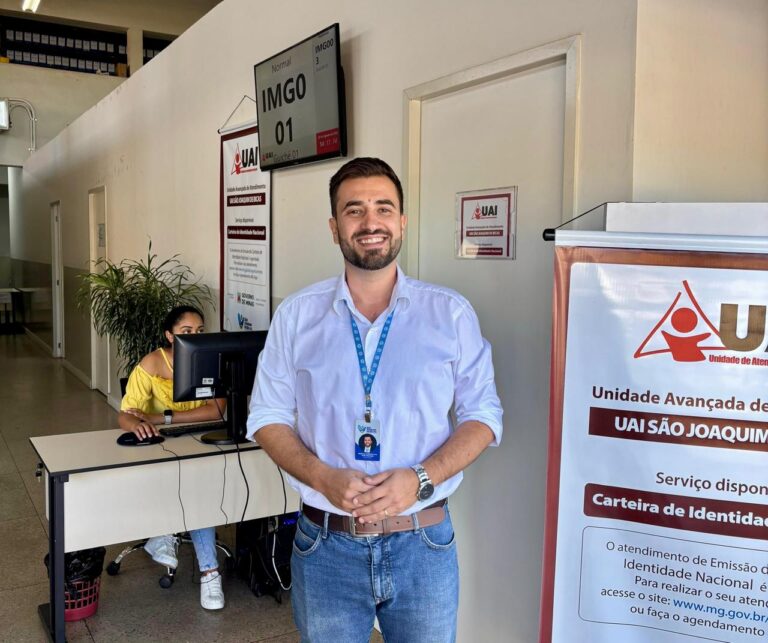 Posto UAI de São Joaquim de Bicas chega a 5 mil carteiras de identidade emitidas
