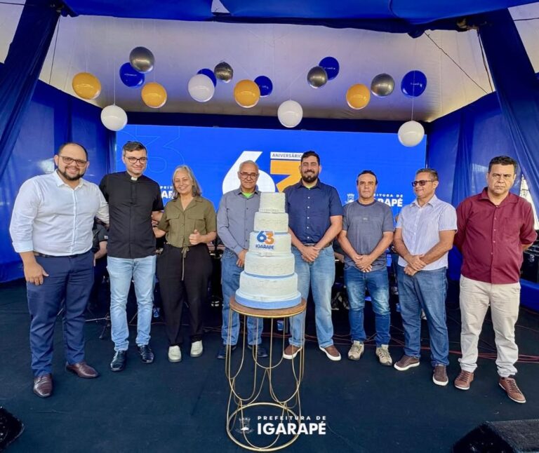 Com solenidade, corrida e shows, Igarapé marca 63 anos de emancipação