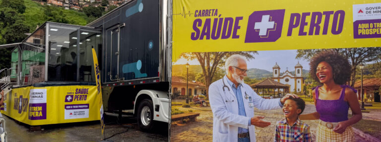 Carreta Saúde Mais Perto oferece consultas e exames gratuitos em Igarapé até sexta-feira (01/05)