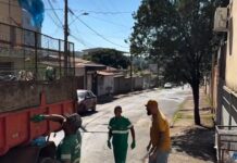 Coleta de lixo passa a ser realizada à noite na região central de São Joaquim de Bicas