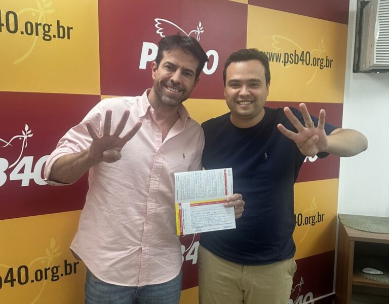 Convenção Estadual do PSB deve oficializar candidatura de Guto Resende a deputado estadual