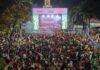 Primeira Marcha para Jesus lota praça e reúne fiéis em Igarapé