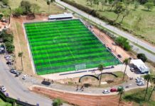 Igarapé inaugura Estádio Municipal Adão Marcolino Ventura, no bairro Canarinho